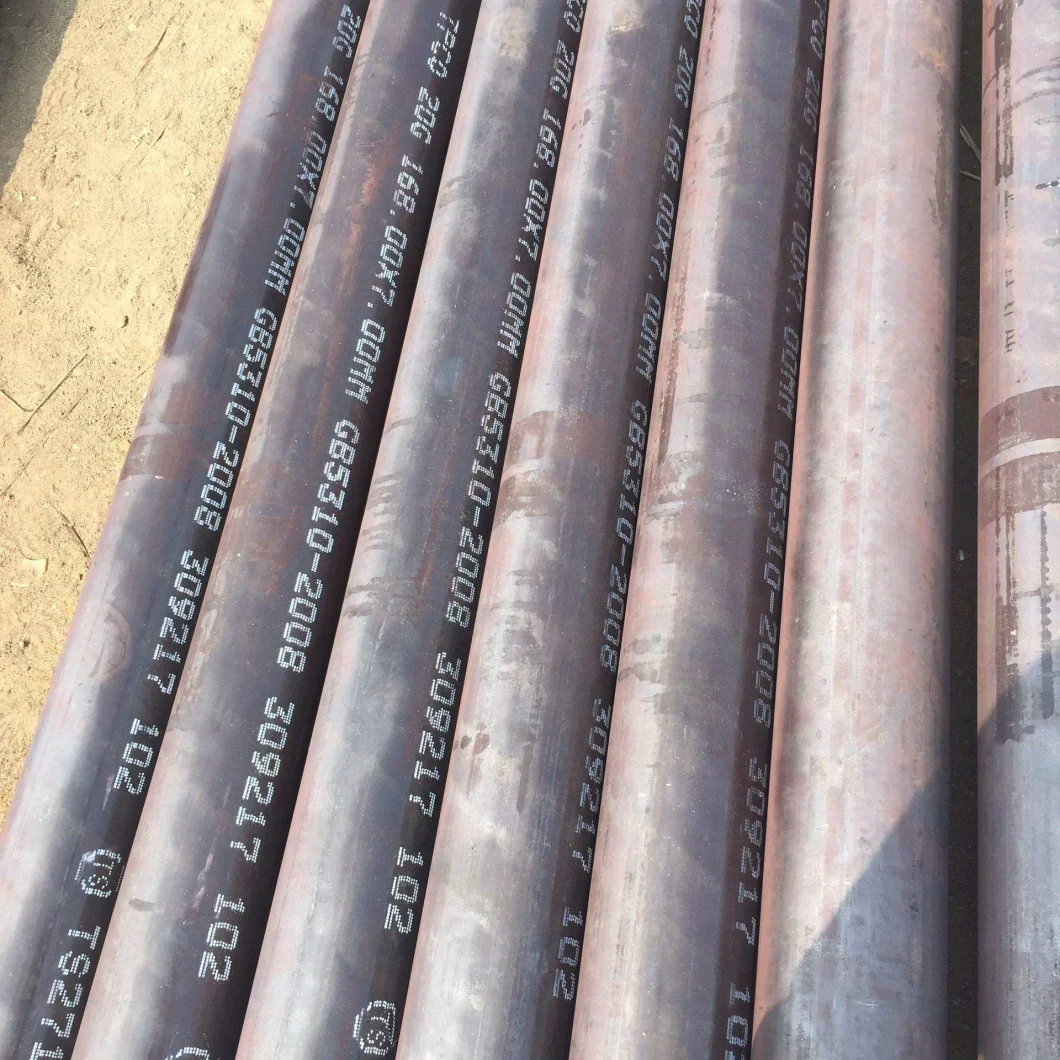 API 5L Seamless Steel Pipeline with Gr B X42 X46 X52 X56 X60 X65 X70 Psl-1/Psl-2